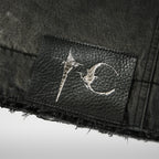 Thug Club Iron Steel Focus Denim Jacket in black, view 4 of 4