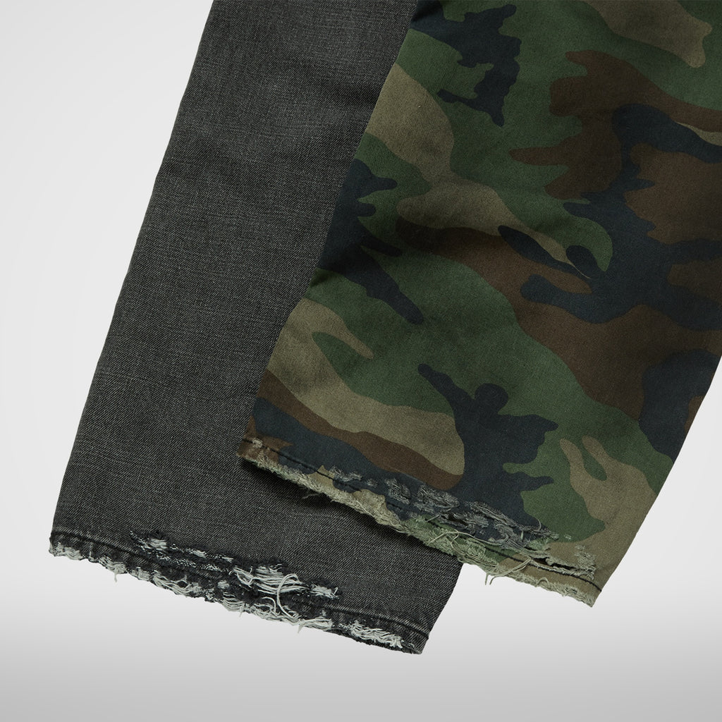Thug Club TC Camo Docking Pants in camo/black, view 8 of 8
