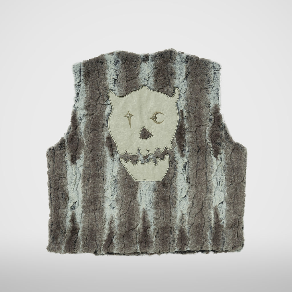 TC Skull Fur Vest