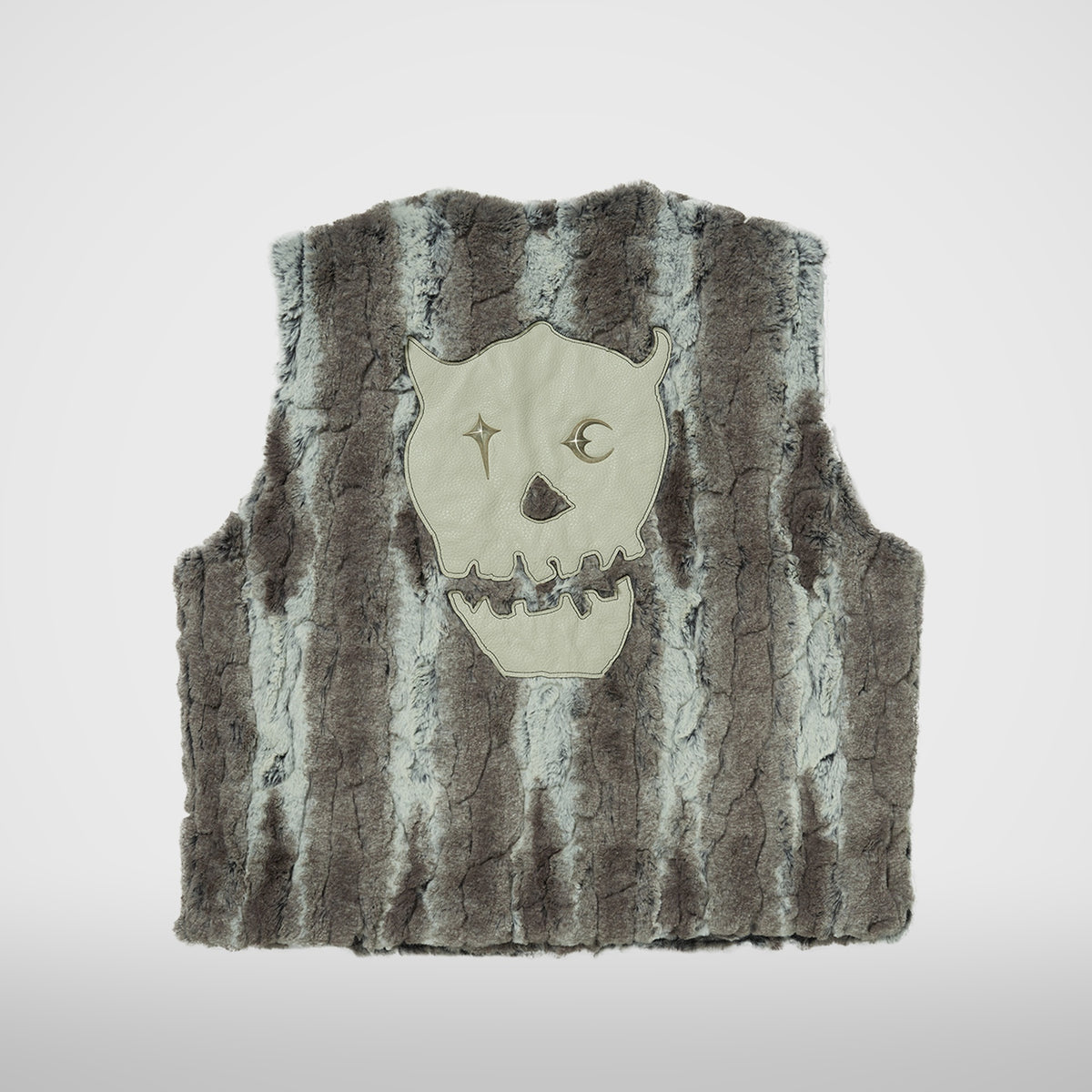 TC Skull Fur Vest