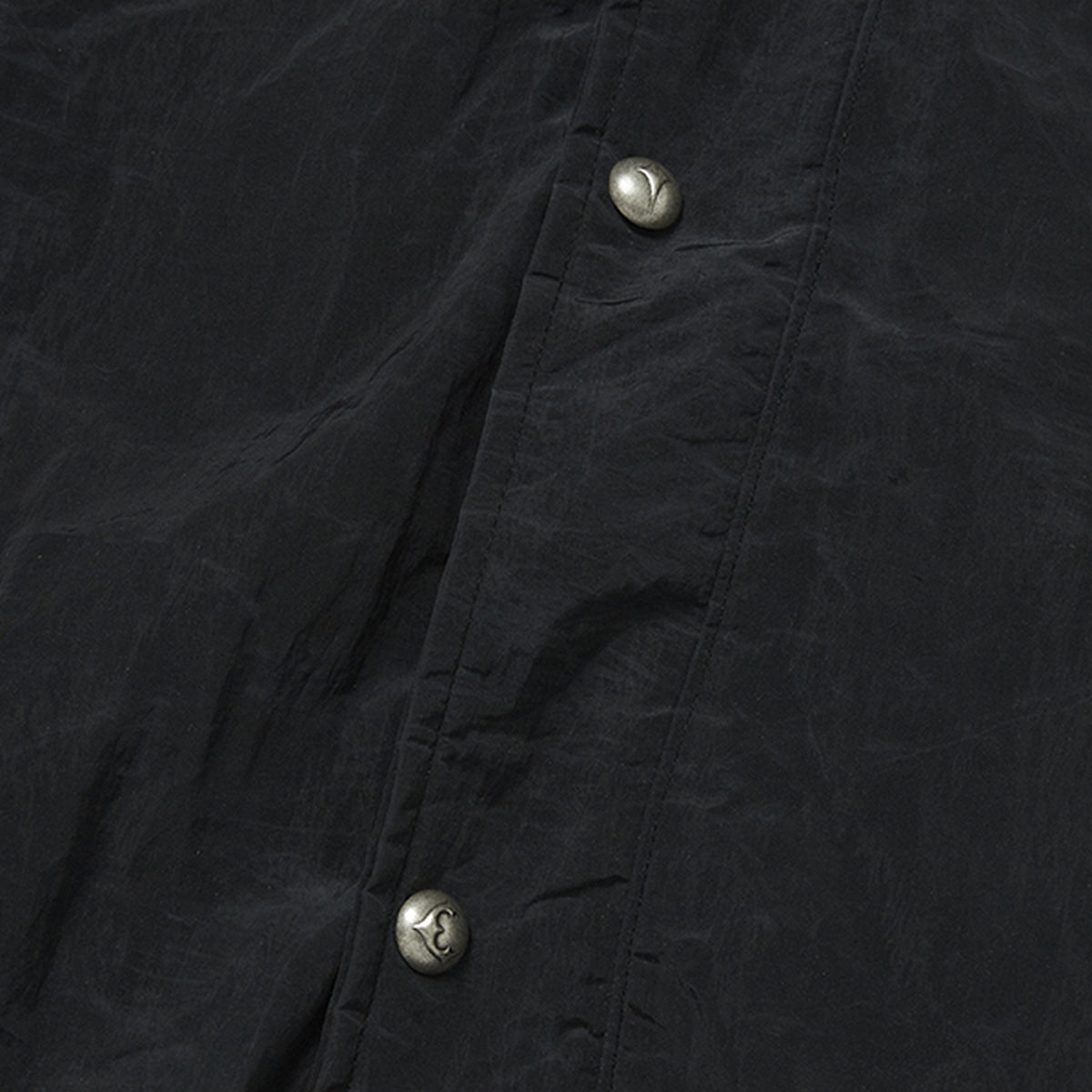 Thug Club Scarred Double Sheltering Poncho in black, view 5 of 8