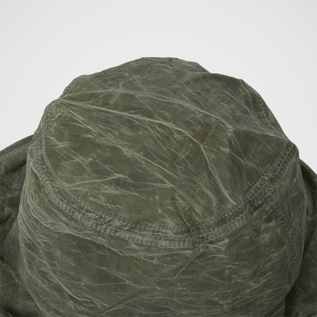 Thug Club Scarred Bio Army Bucket Hat in khaki, view 5 of 6