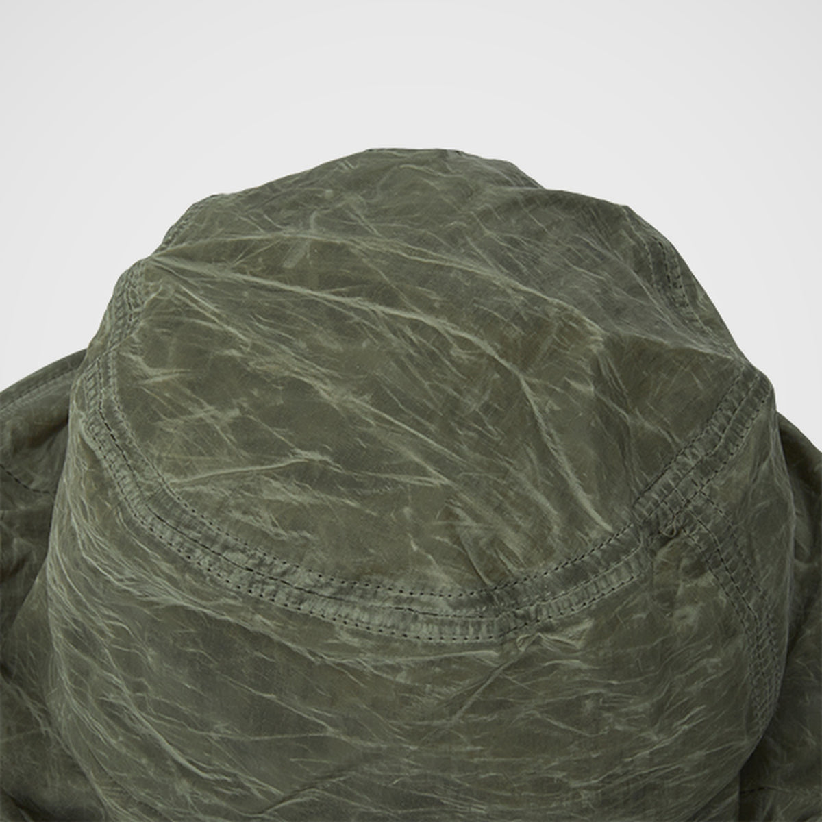 Thug Club Scarred Bio Army Bucket Hat in khaki, view 5 of 6
