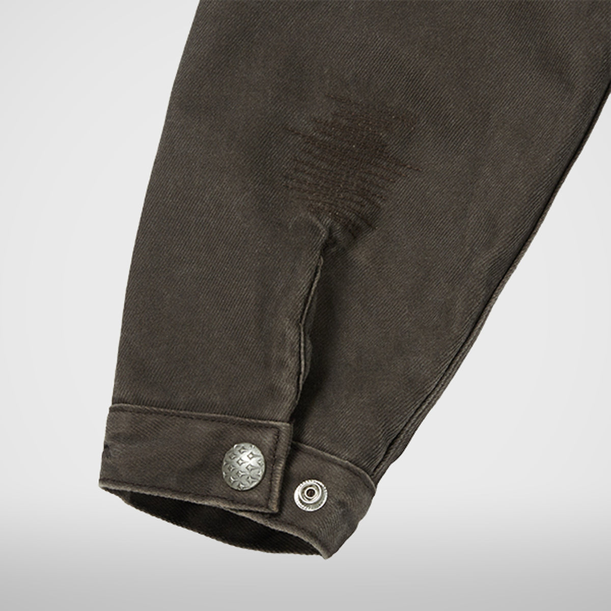 Thug Club X Stitch Eisenhower Jacket in brown, view 9 of 10