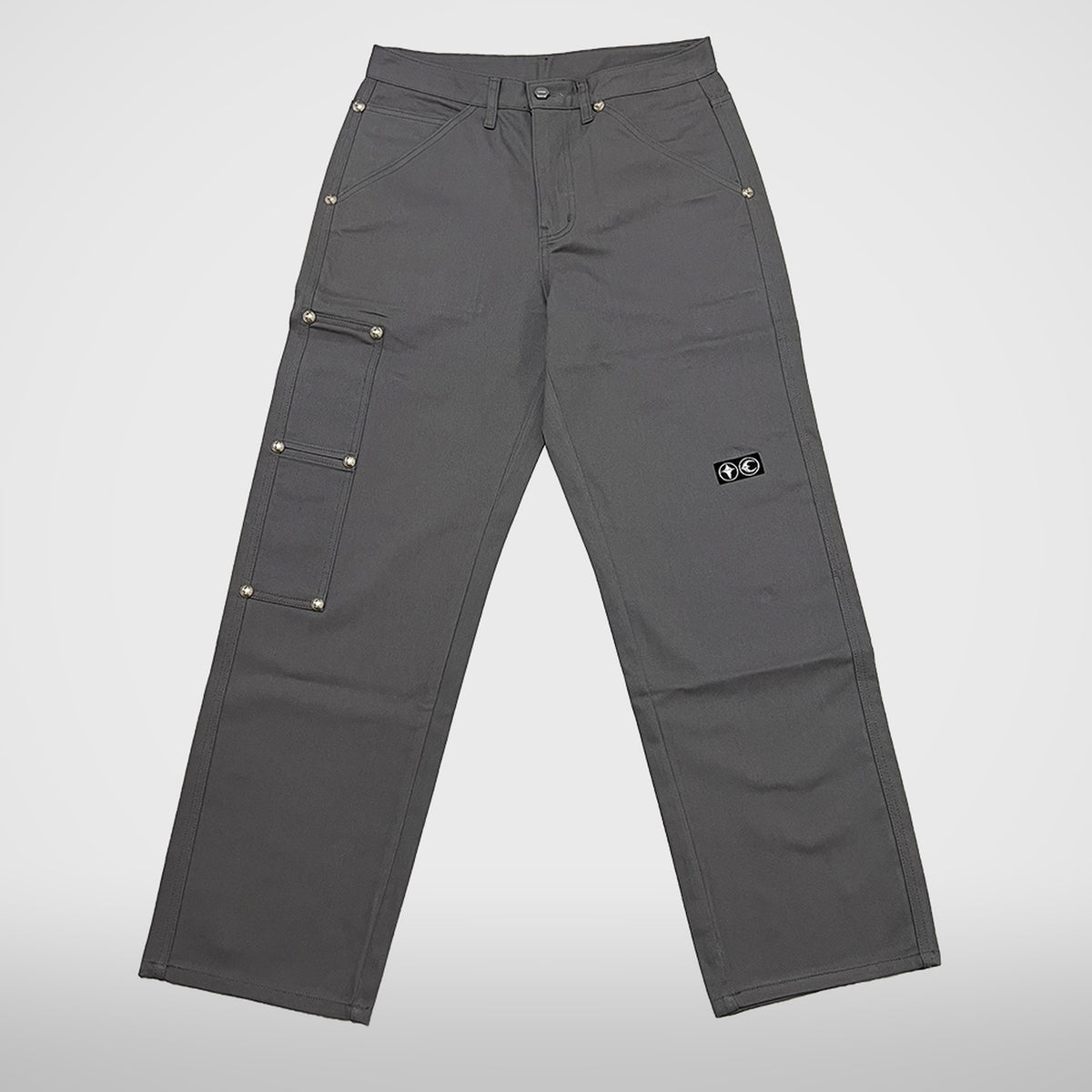 Thug Club Thug Pants in grey, front view