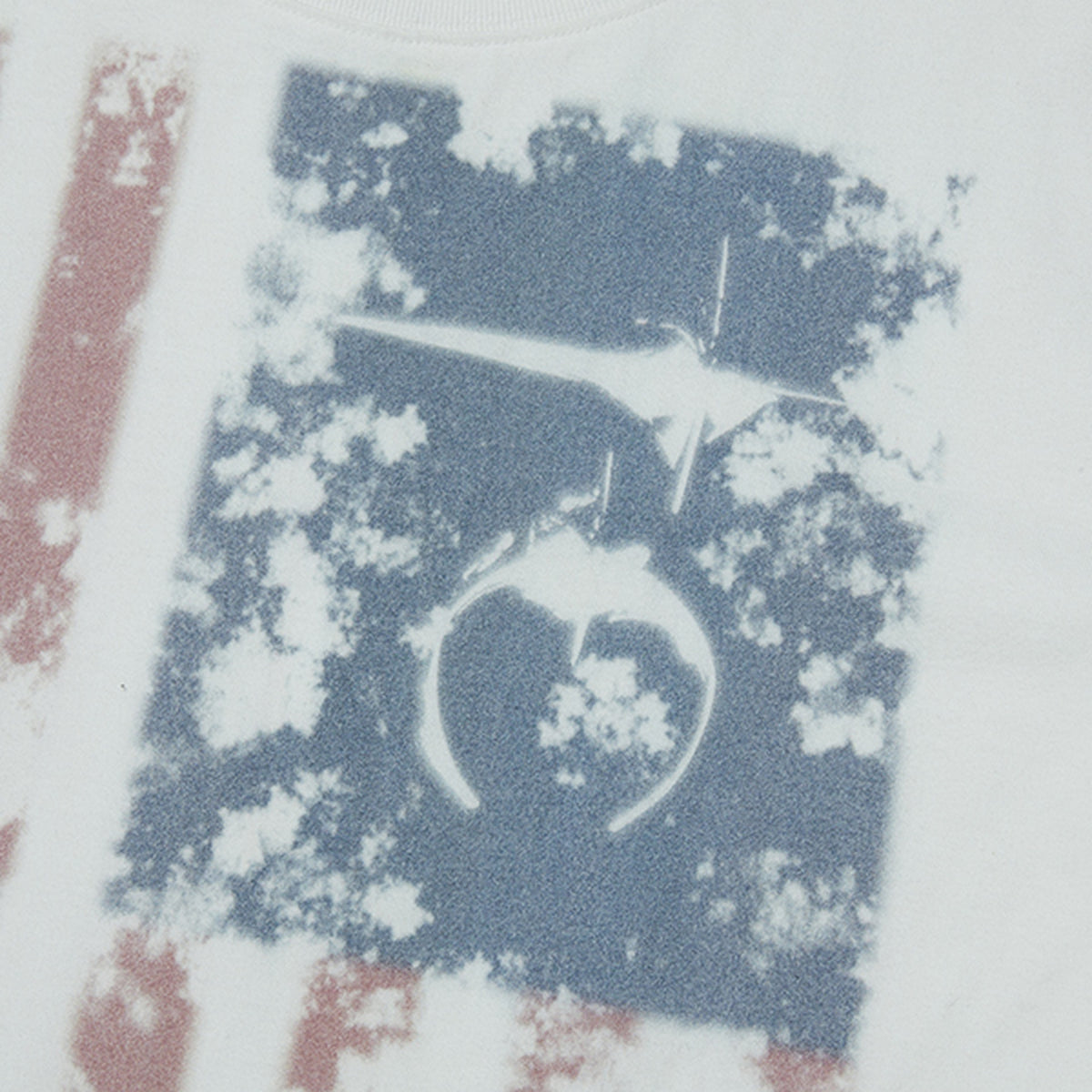 Thug Club Old Glory T-Shirt in white, view 4 of 7