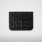 Thug Club TC Crocodile Card Holder in black, view 2 of 2