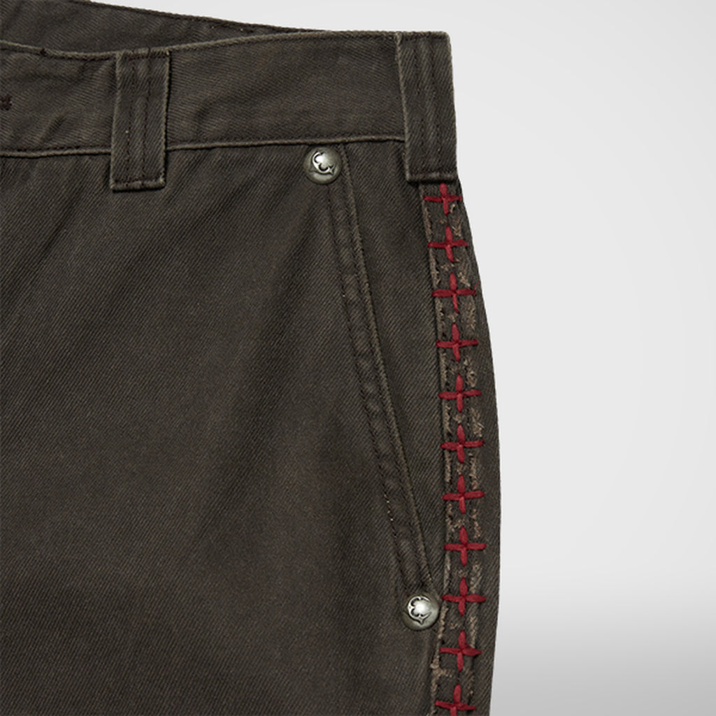 Thug Club X Stitch Pants in brown, view 4 of 9