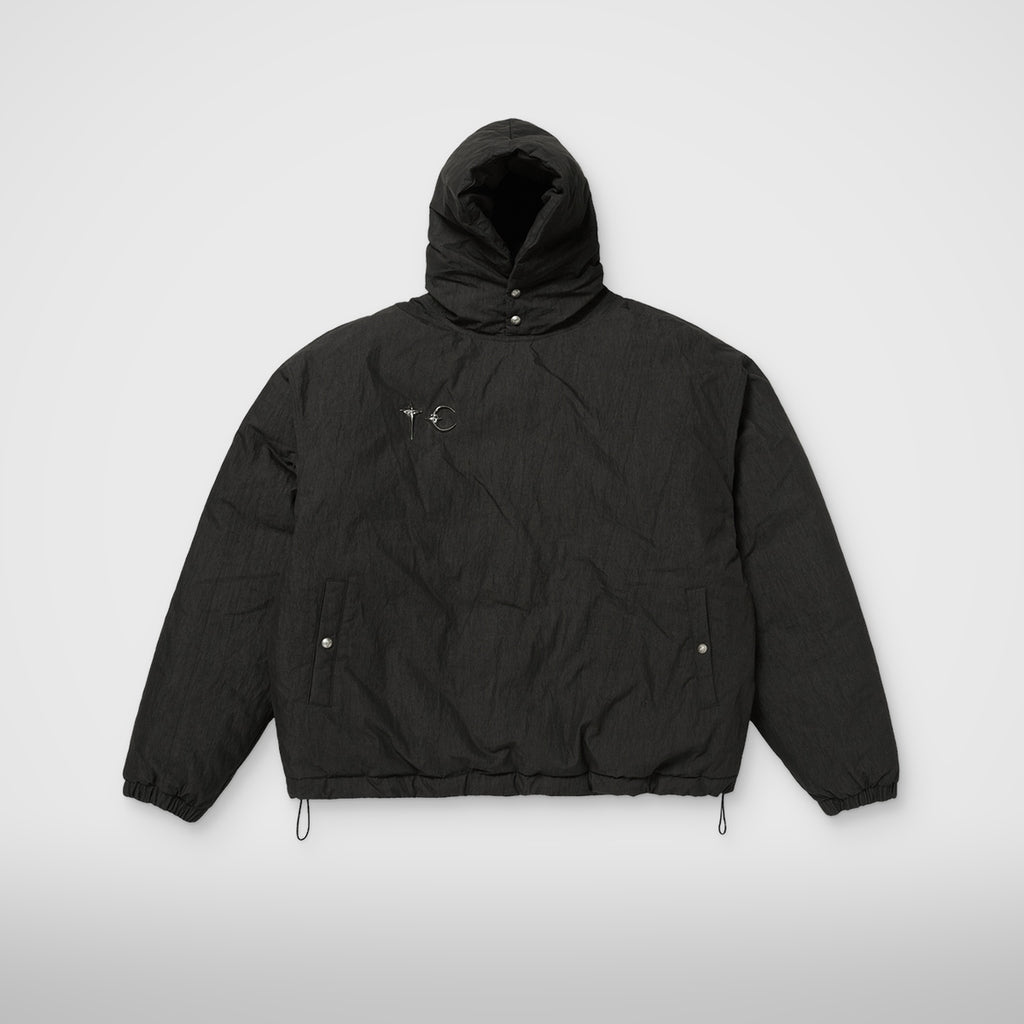 Thug Club Armor Down Hoodie in black