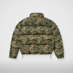 Thug Club Bio Soldier Super Heavy Puffer Jacket in green, view 2 of 8