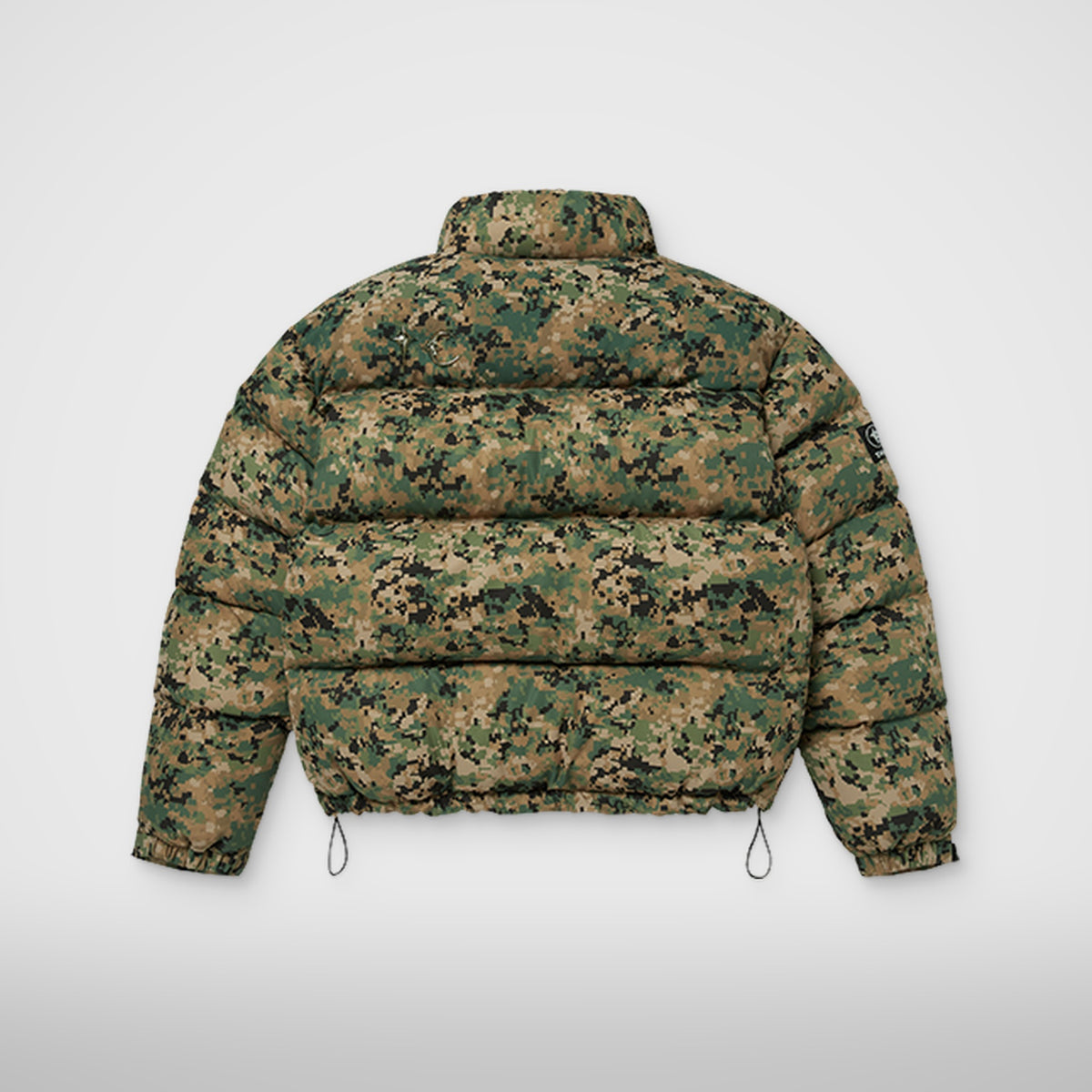 Thug Club Bio Soldier Super Heavy Puffer Jacket in green, view 2 of 8