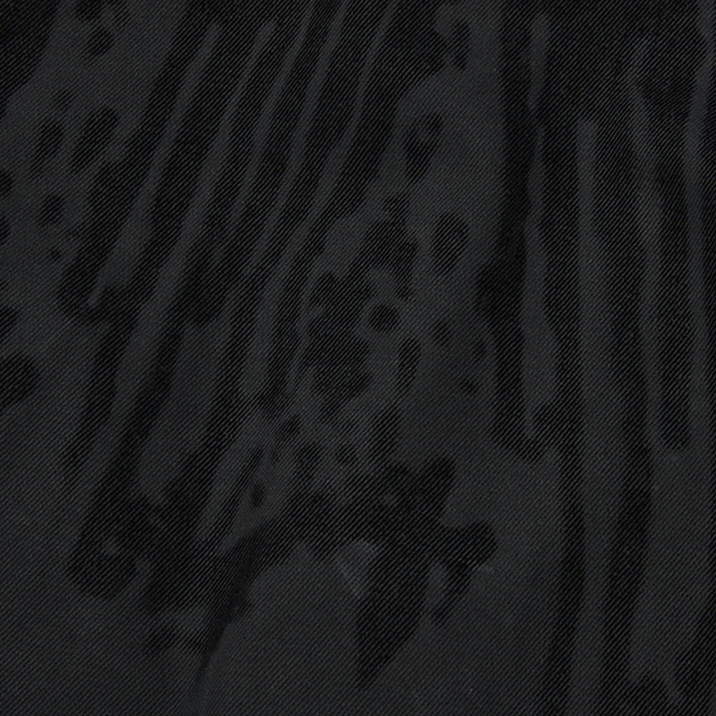Thug Club Blood Lazered Denim Jacket in black, view 8 of 9