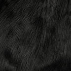 Thug Club TC Crow Fur Coat in black, view 8 of 8