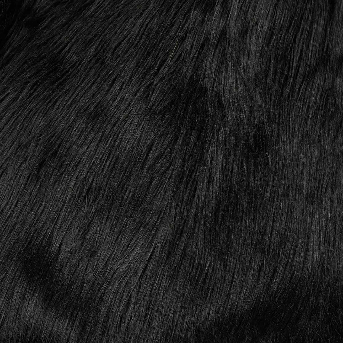Thug Club TC Crow Fur Coat in black, view 8 of 8
