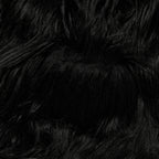 Thug Club TC Crow Fur Coat in black, view 5 of 8