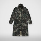 Thug Club Bio Soldier Denim Trench Coat in camo