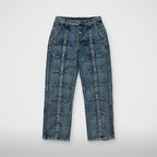 Thug Club Line Gob Denim Pants in blue