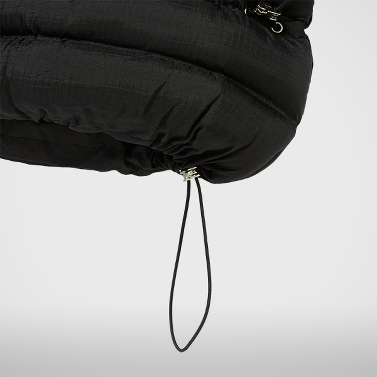 Thug Club War Life Down Jacket in black, view 9 of 9