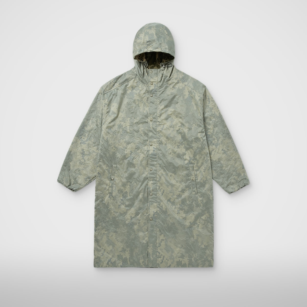 Thug Club Double Sheltered Poncho in grey