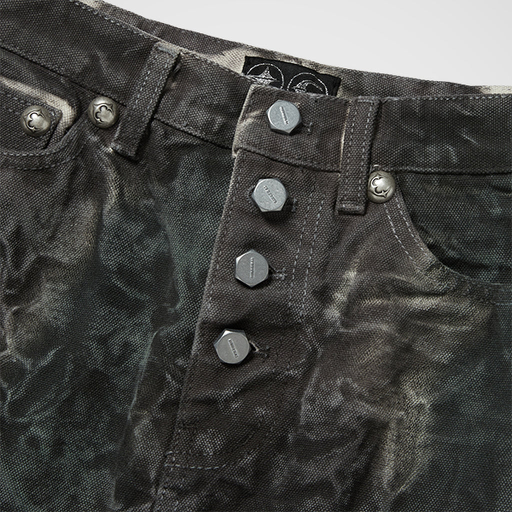 Thug Club Bio Army Skirt in khaki, view 3 of 7