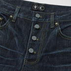 Thug Club Naval Warfare Denim Pants in blue, view 3 of 8