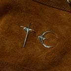 Thug Club Bio Soldier Leather Jacket in camel, view 4 of 8