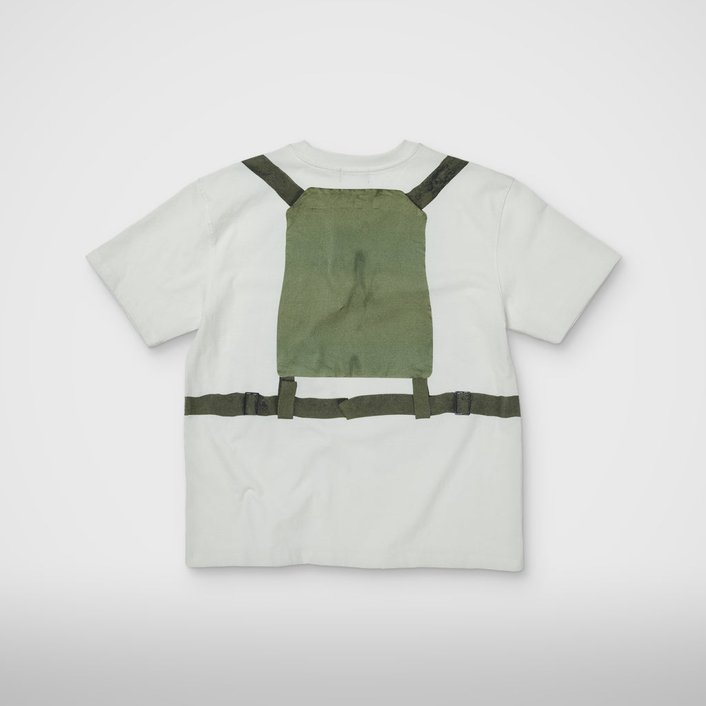 Thug Club TC Work Vest T-Shirt in white, view 2 of 4