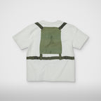 Thug Club TC Work Vest T-Shirt in white, view 2 of 4