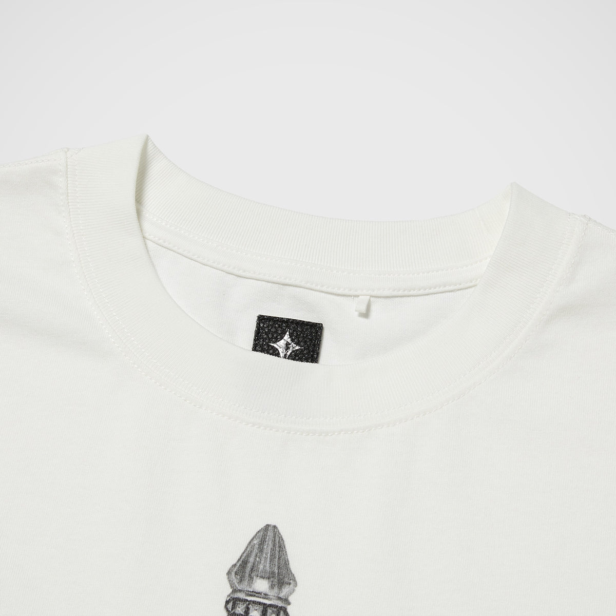 Thug Club Tantalum Dagger Tee in white, view 3 of 4