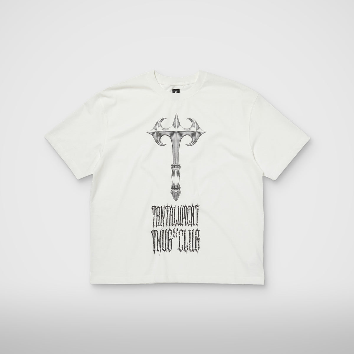Thug Club Tantalum Axe Tee in white