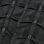 Thug Club Line Gob Denim Pants in black, view 6 of 7
