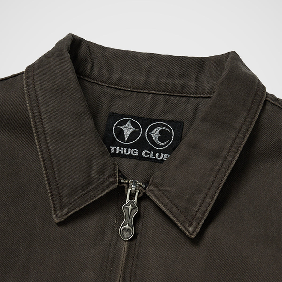 Thug Club TC Eisenhower Jacket in brown, view 3 of 9