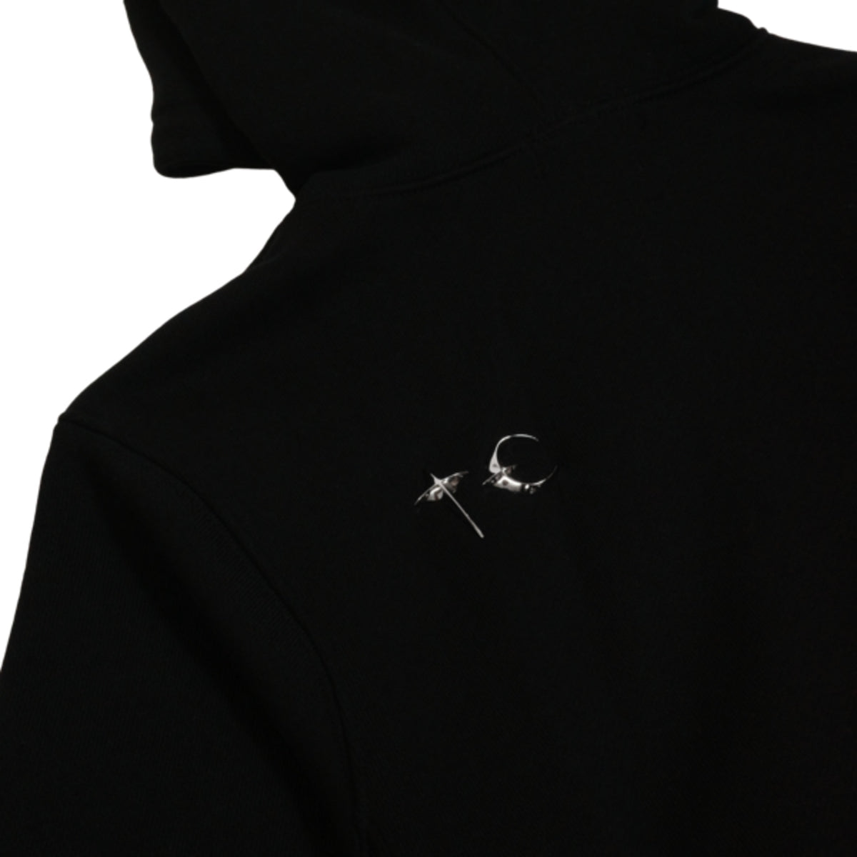 Thug Club Womens Armor Hoodie in black, view 5 of 5
