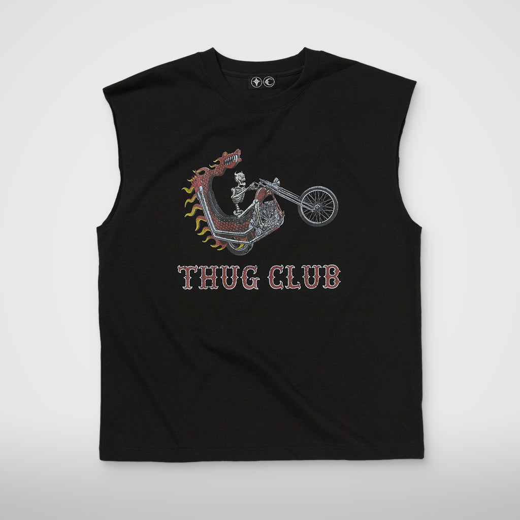 Thug Club Dragon Chopper Sleeveless in black