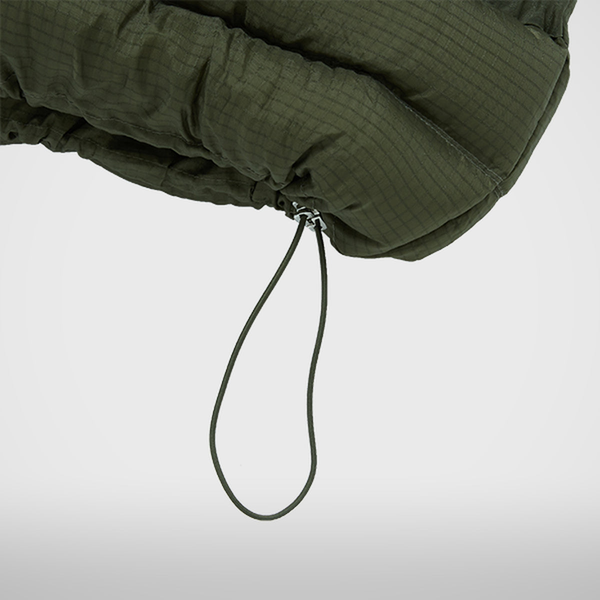 Thug Club War Life Down Vest in khaki, view 8 of 8