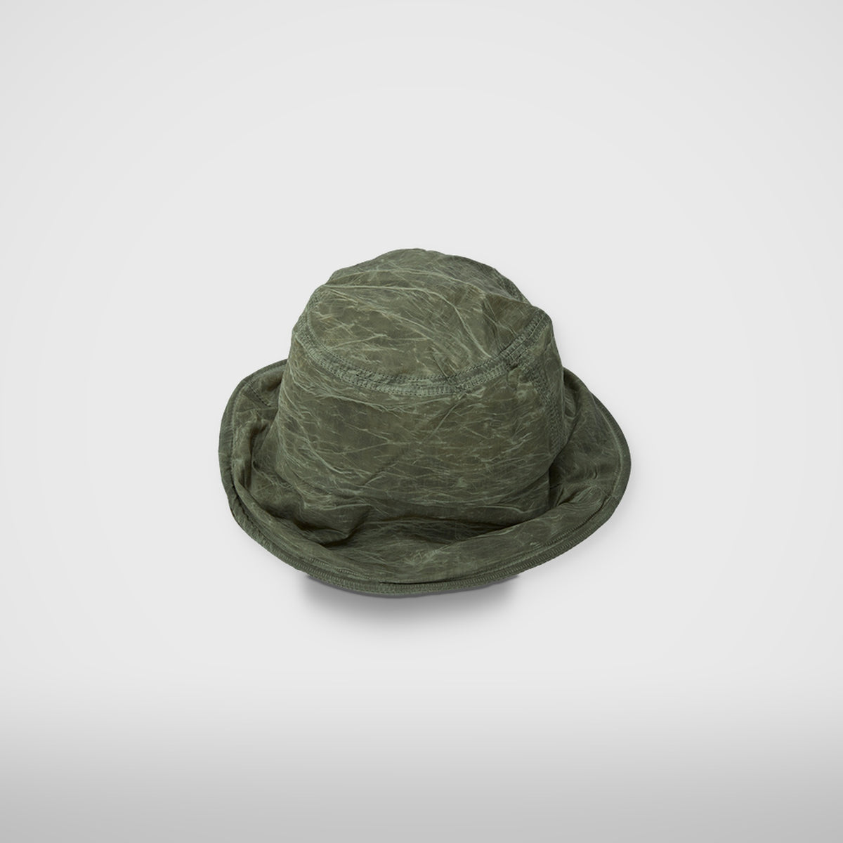 Thug Club Scarred Bio Army Bucket Hat in khaki, view 3 of 6