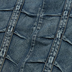 Thug Club Line Gob Denim Pants in blue, view 5 of 6