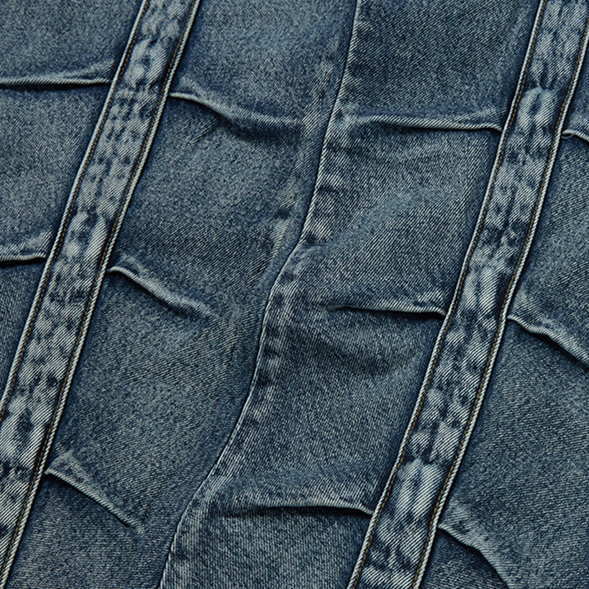 Thug Club Line Gob Denim Pants in blue, view 5 of 6