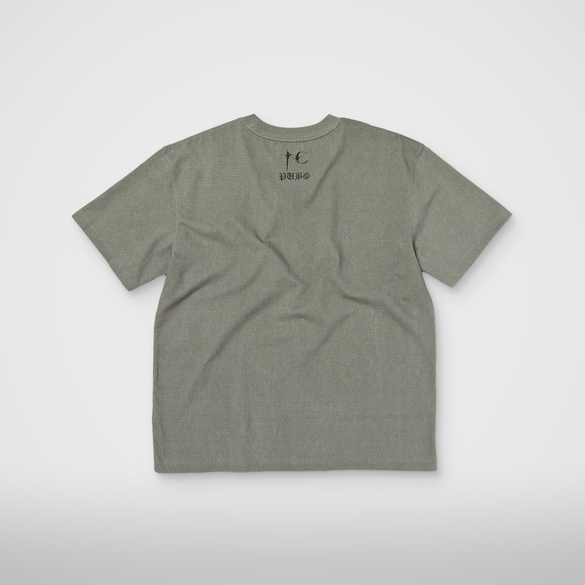 Thug Club Pubg Exclusive Gladiator T-Shirt in grey, view 2 of 2
