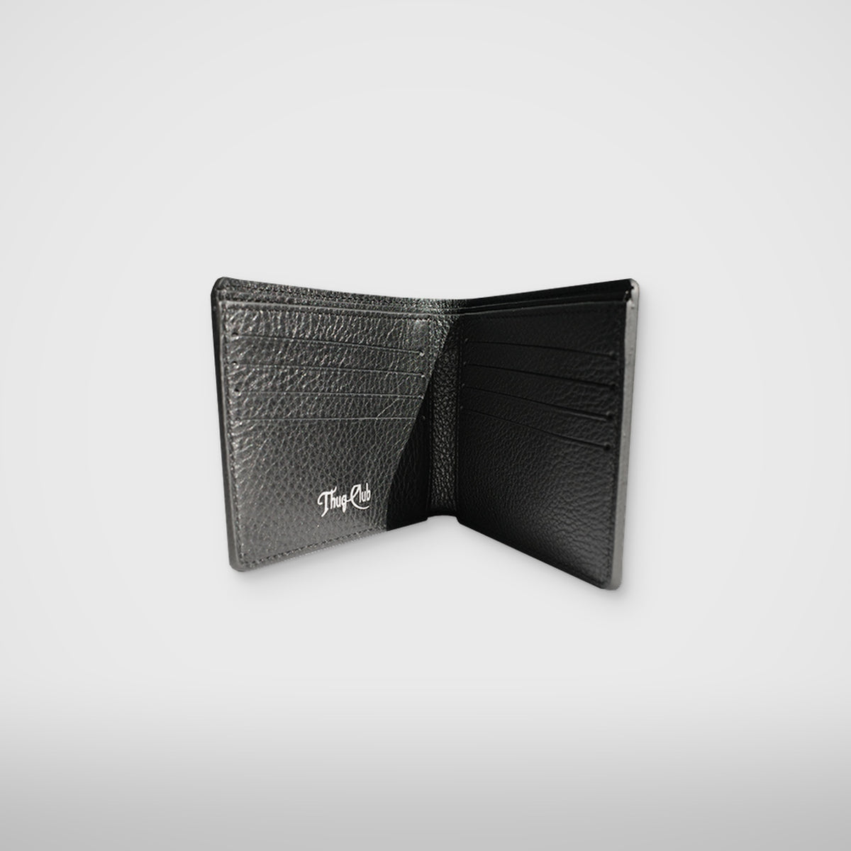 Thug Club Rock Wallet in black, view 3 of 5