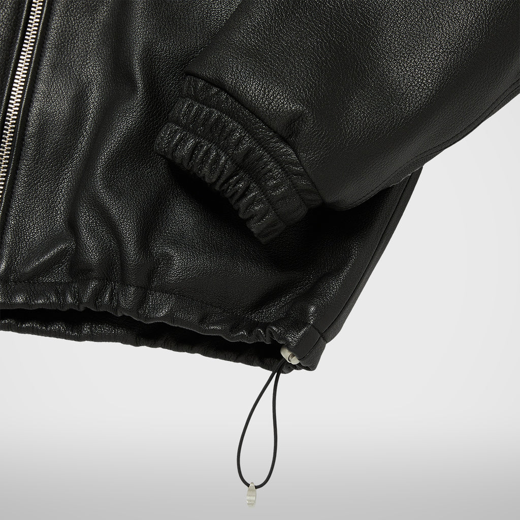 TC HOTHEAD THREE RIDING SKULL LEATHER JACKET