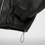 TC HOTHEAD THREE RIDING SKULL LEATHER JACKET