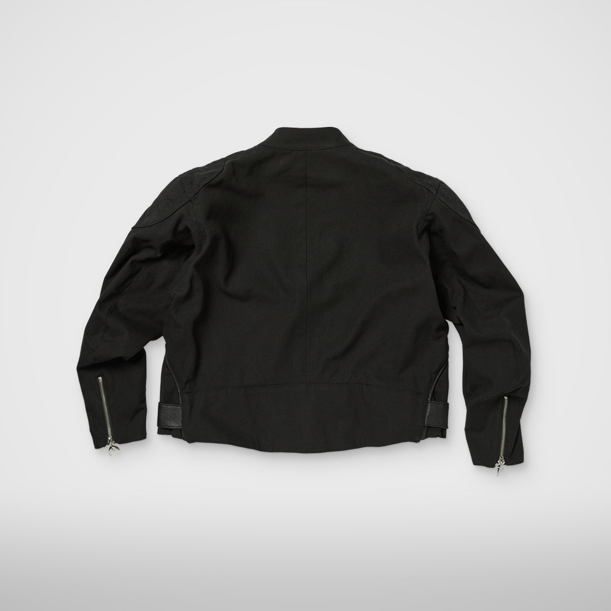Thug Club TC Racing Jacket in black, back view