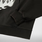 Thug Club Six Riding Skull Zip-Up Hoodie in black, view 5 of 6