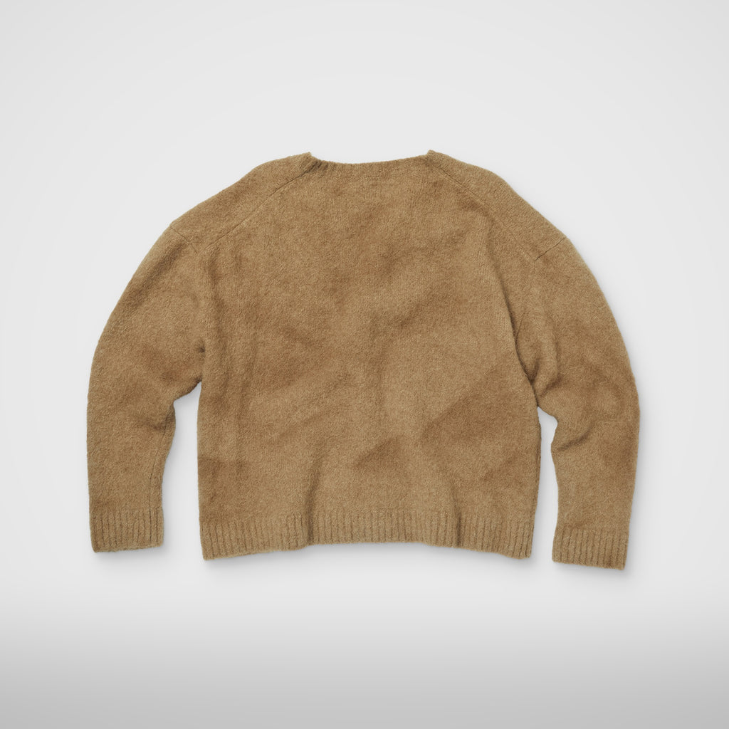 Thug Club Softcore Cardigan in beige, view 2 of 4