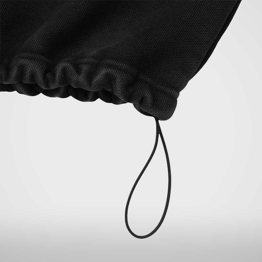 Thug Club Peace Stud Hoodie in black, view 7 of 8