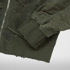 Thug Club Scarred Tango Charlie Bomber in khaki, view 6 of 7