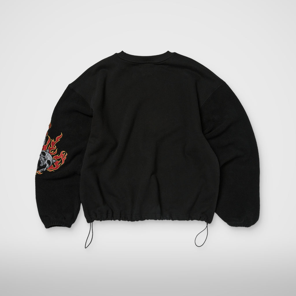 Thug Club TC Two Face Sweatshirt in black, view 2 of 5