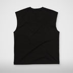 Thug Club TC Skull Sleeveless in black, back view