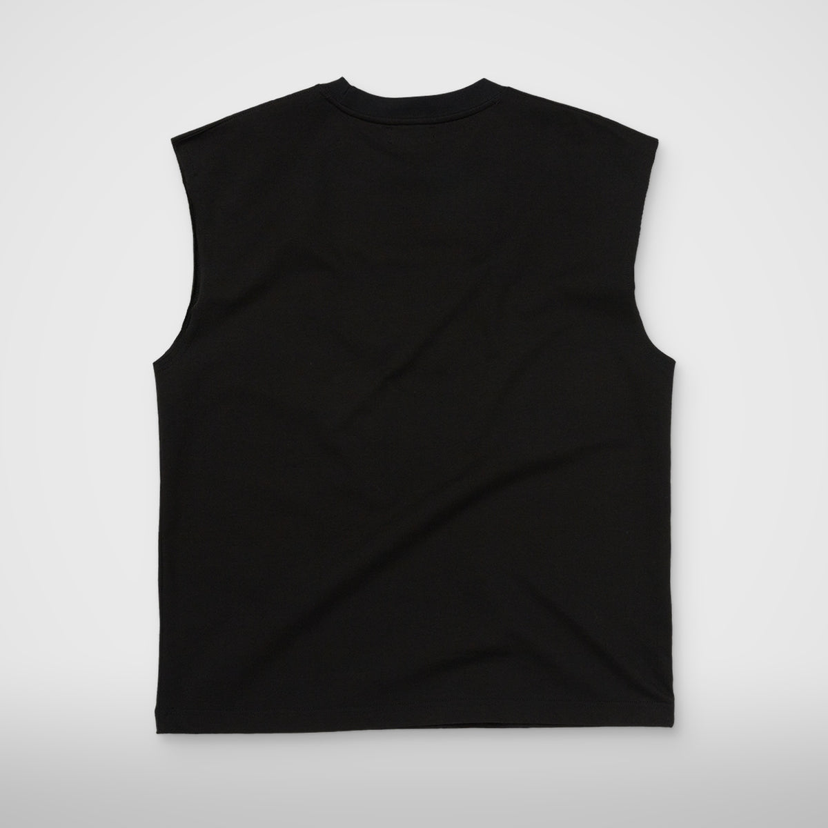 Thug Club TC Skull Sleeveless in black, back view